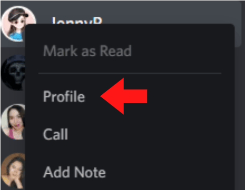 discord profile tab