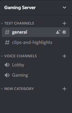 general text channel discord