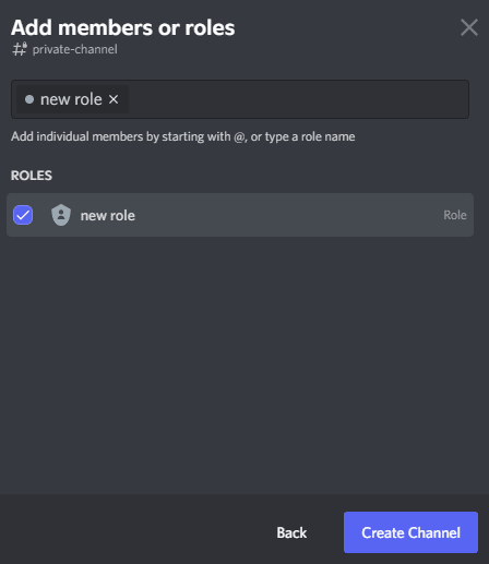 add members or roles discord