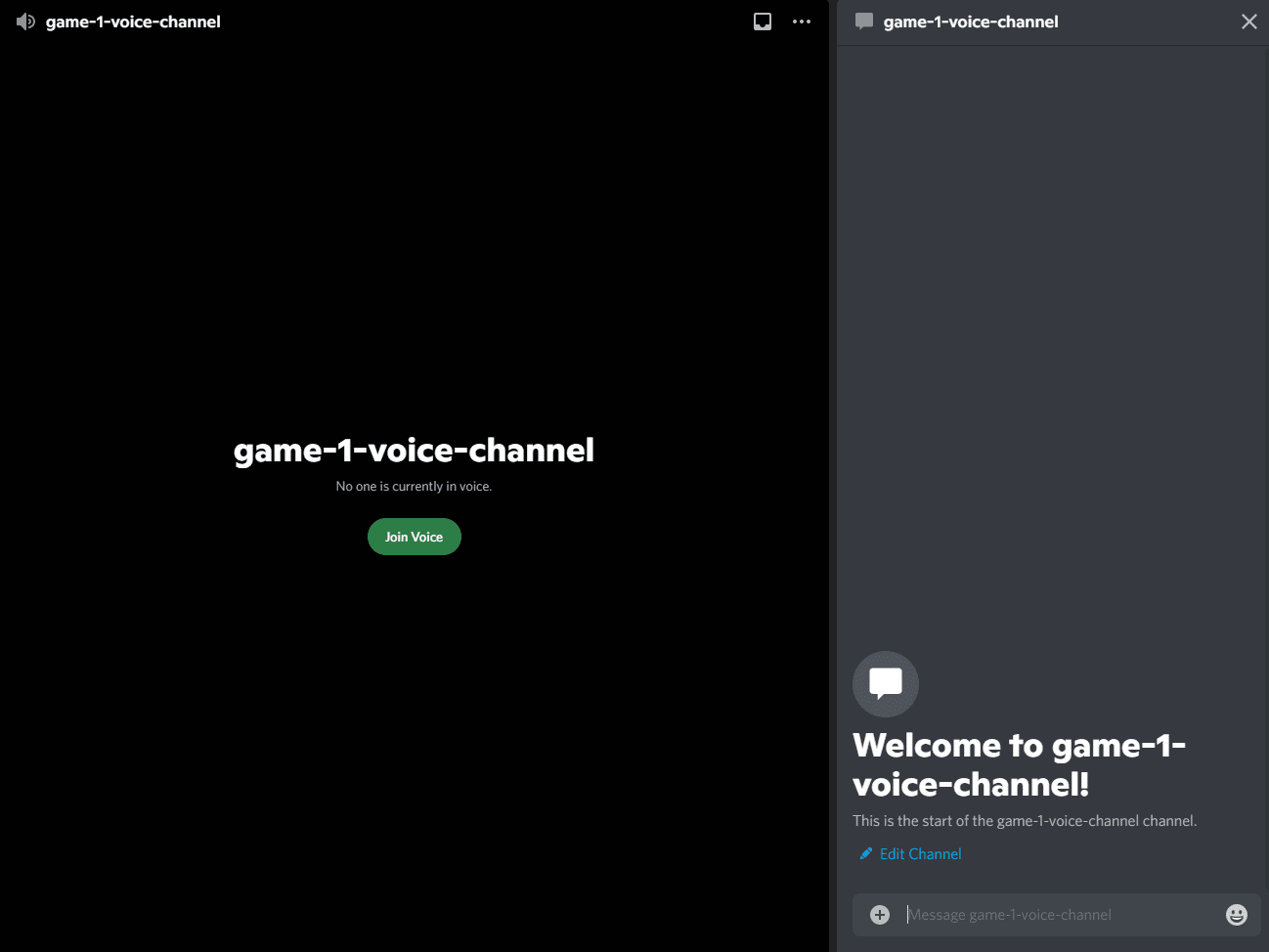 discord voice channel