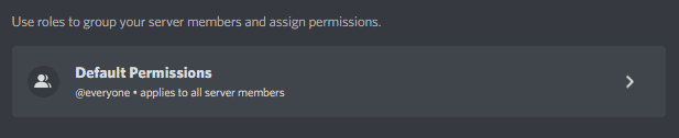 Discord assign permissions
