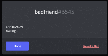 discord revoke ban popup
