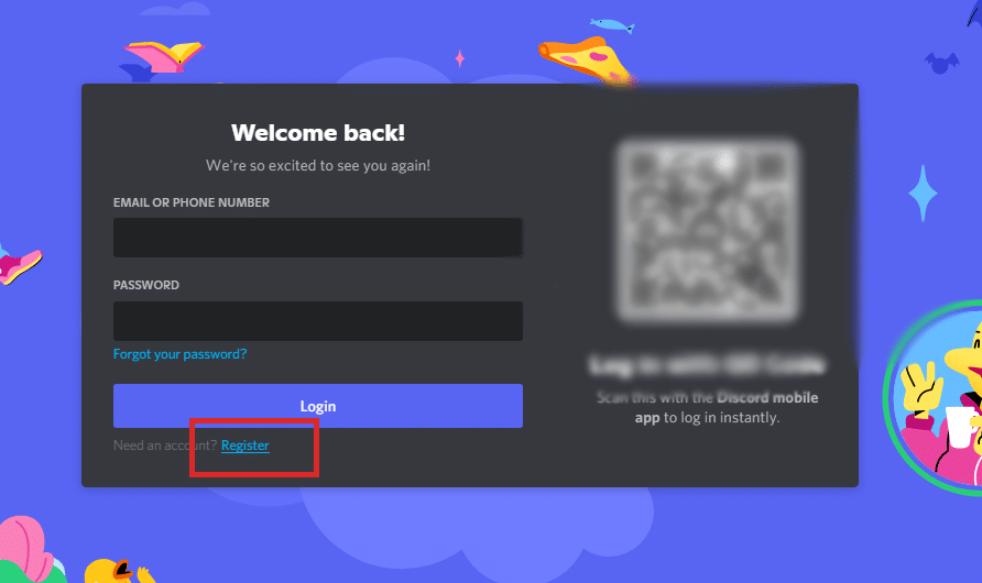 discord website login