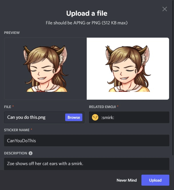 max file size discord sticker