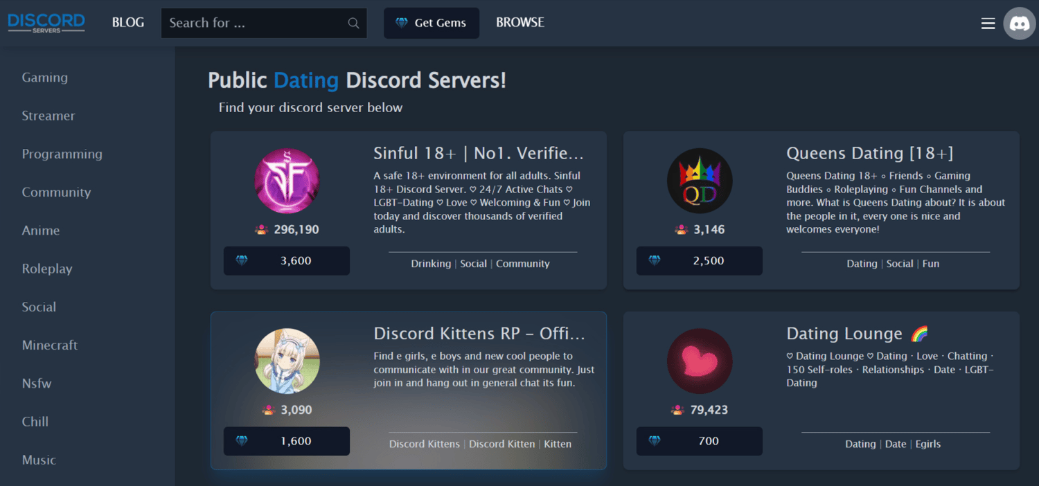 DiscordServers