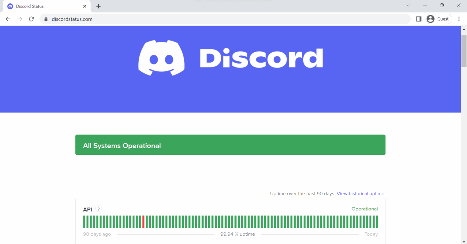 discordstatus website