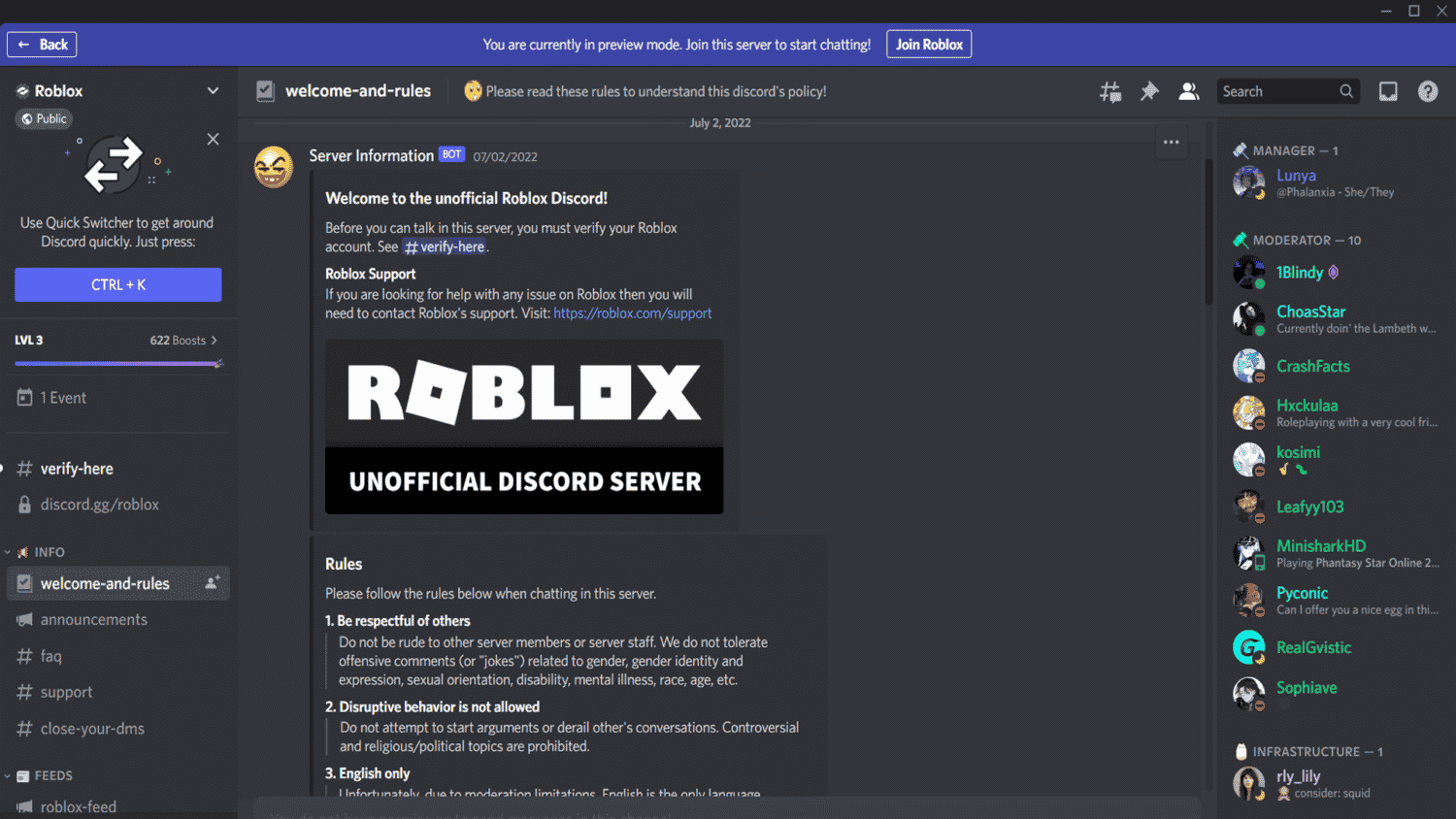 Roblox unofficial