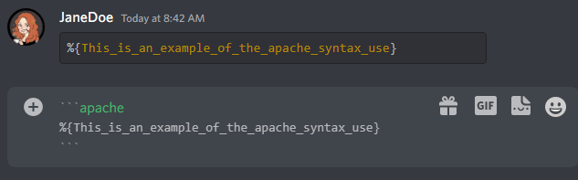 apache syntax