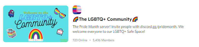 LGBTQ Community Discord server