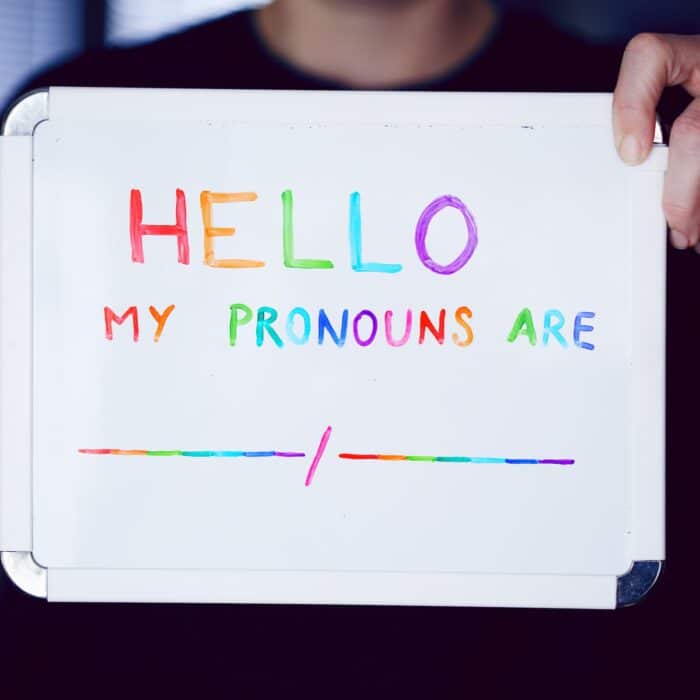 LGBT pronouns