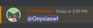 Discord ping username