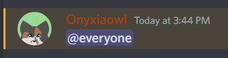 Discord ping everyone