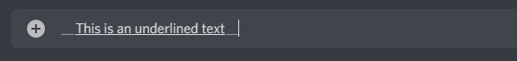how to add another line of text in discord