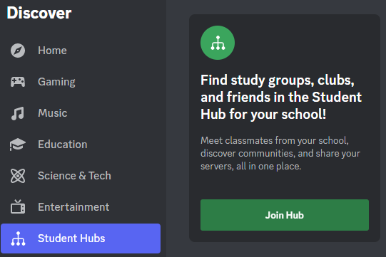 Student Hubs
