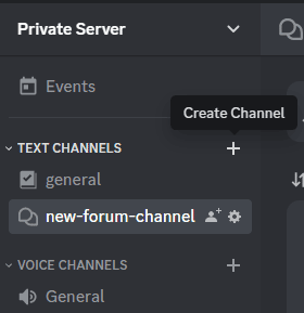 plus sign on Discord