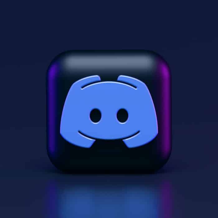 Discord icon in 3D render
